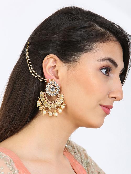 Gold Tone Earrings - 15364172 - Standard Image - 1