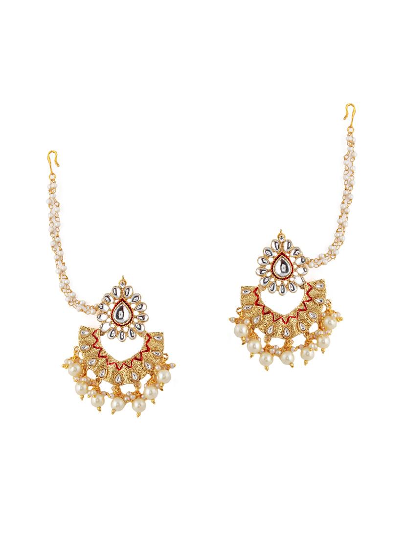 Gold Tone Earrings - 15364172 - Zoom Image - 2