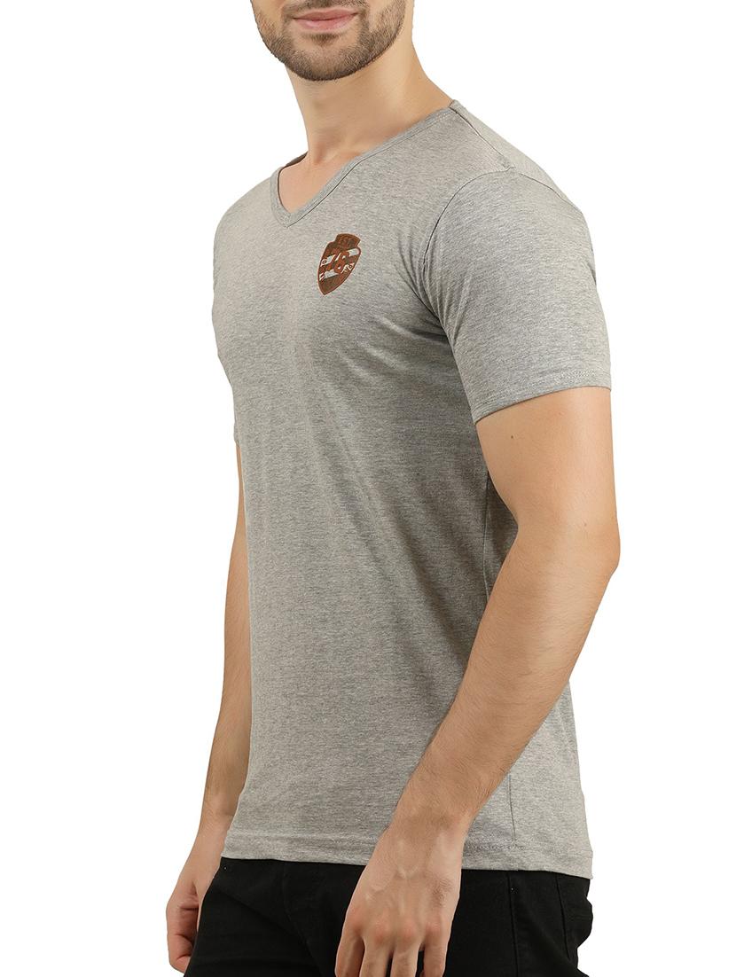 grey cotton t-shirt - 15367609 - Zoom Image - 2