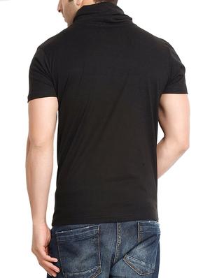 black cotton t-shirt - 15367726 - Standard Image - 2