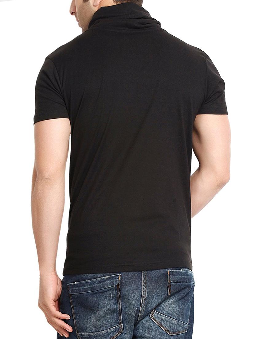 black cotton t-shirt - 15367726 - Zoom Image - 2