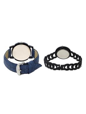 lorem lr7-201 blue & black round boy's & girl's wrist watch - 15373387 - Standard Image - 2