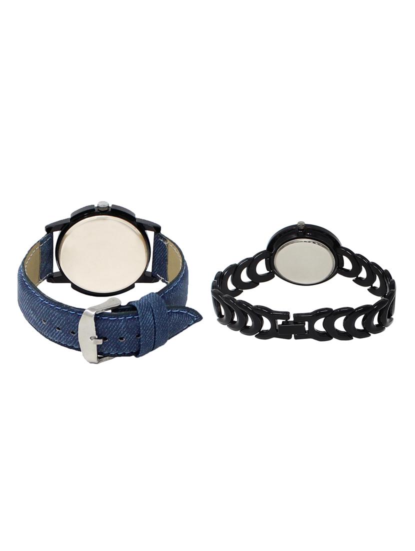 lorem lr7-201 blue & black round boy's & girl's wrist watch - 15373387 - Zoom Image - 2