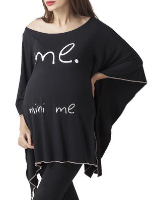Printed maternity wear poncho - 15376026 - Standard Image - 2