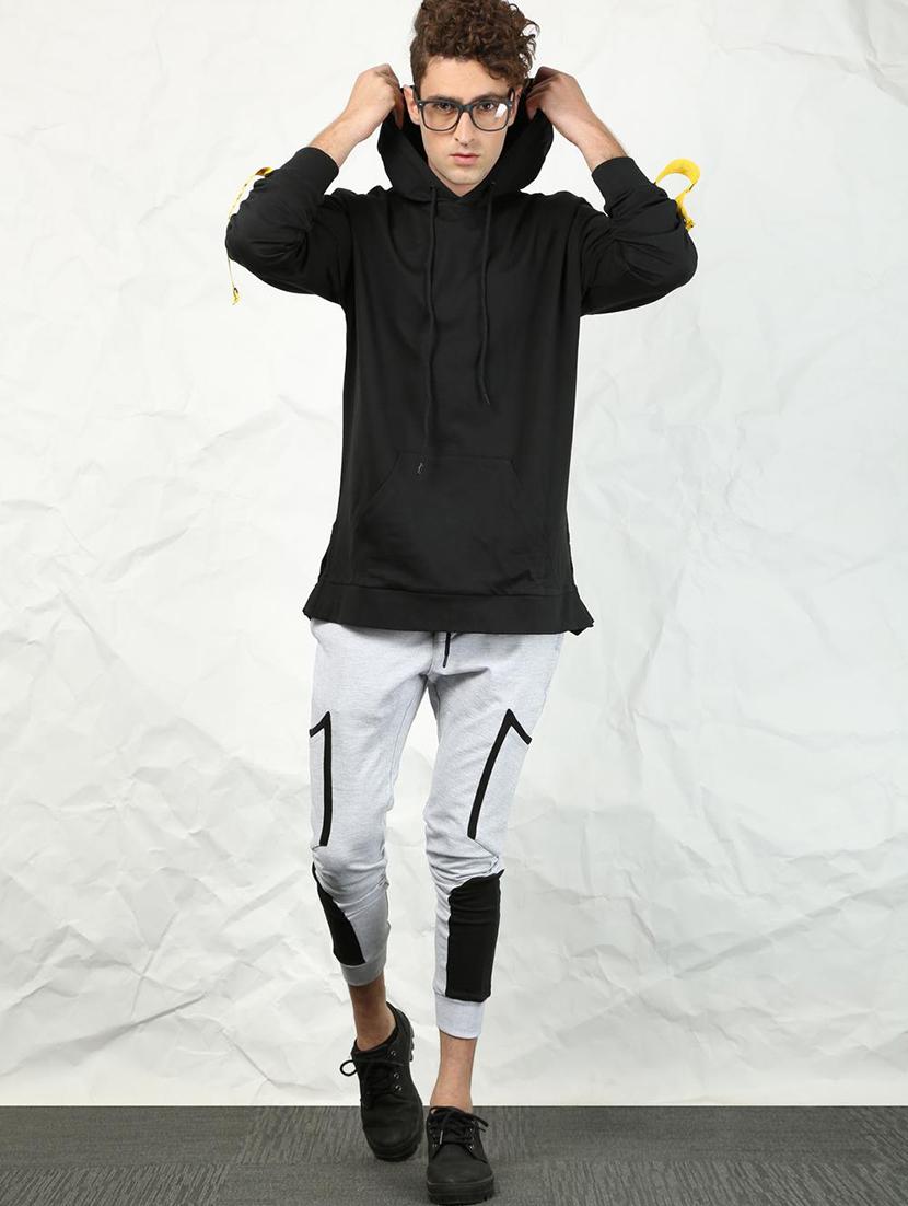 black cotton sweatshirt - 15379845 - Zoom Image - 5