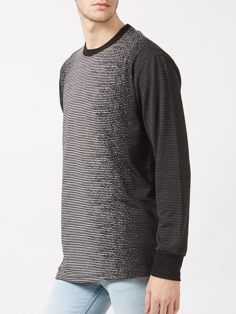 black cotton t-shirt - 15382101 - Zoom Image - 2