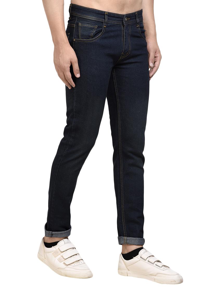 blue denim plain jeans - 15384253 - Zoom Image - 2
