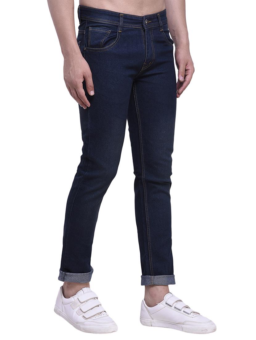 blue denim plain jeans - 15384255 - Zoom Image - 2