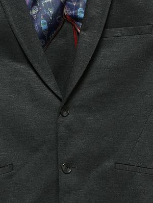 black polyester single breasted blazer - 15384943 - Standard Image - 5