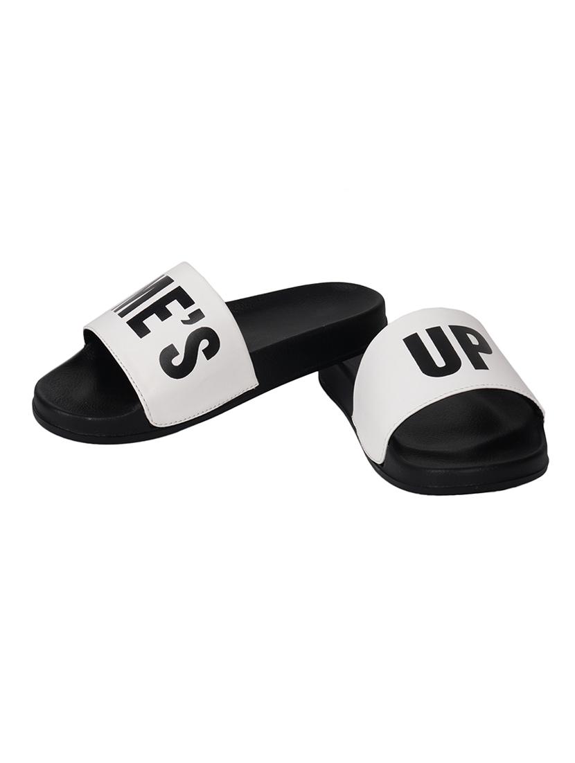 white slip on flip flops - 15385832 - Zoom Image - 2