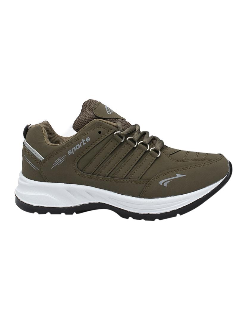 brown Leatherette sport shoe - 15388122 - Zoom Image - 2