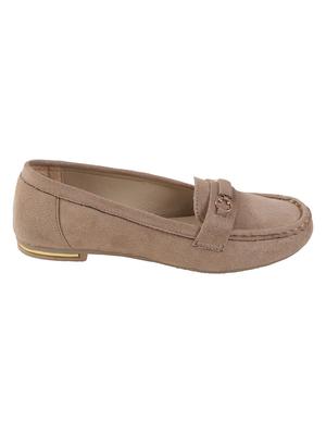 brown suede slip on loafers - 15390072 - Standard Image - 2