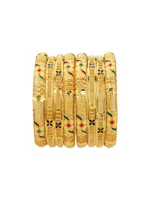 gold tone bangles - 15390149 - Standard Image - 2