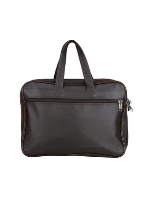 brown leatherette (pu) messengerbag - 15391653 - Standard Image - 2