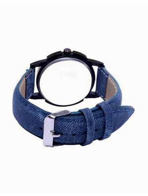 blue dial analogue men's watch - 15392153 - Standard Image - 2