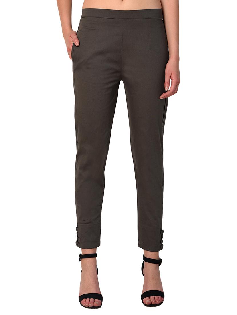 set of 2 flat front cigarette pants - 15392627 - Zoom Image - 2