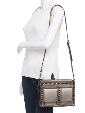 brown leatherette (pu) regular sling bag - 15392745 - Standard Image - 5