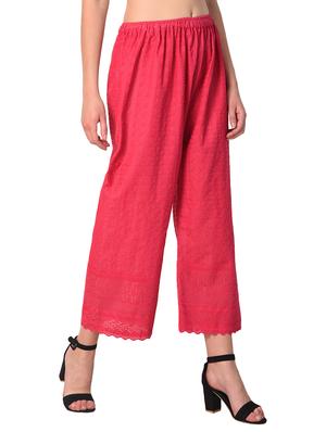 set of 2 chikankari straight palazzo - 15395531 - Standard Image - 5