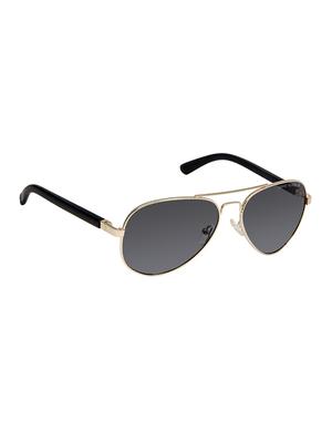 david blake black aviator polarized, uv protected sunglass - 15396058 - Standard Image - 2