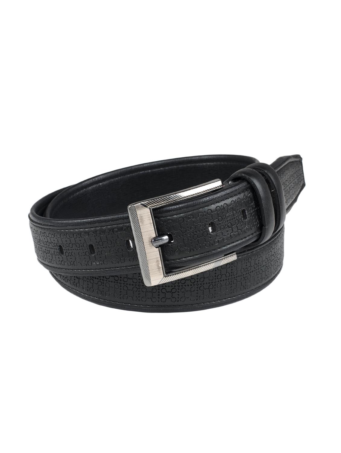 black leatherette belt - 15398237 - Zoom Image - 2