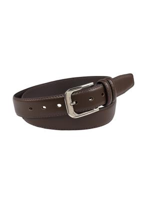 brown leatherette belt - 15398239 - Standard Image - 2