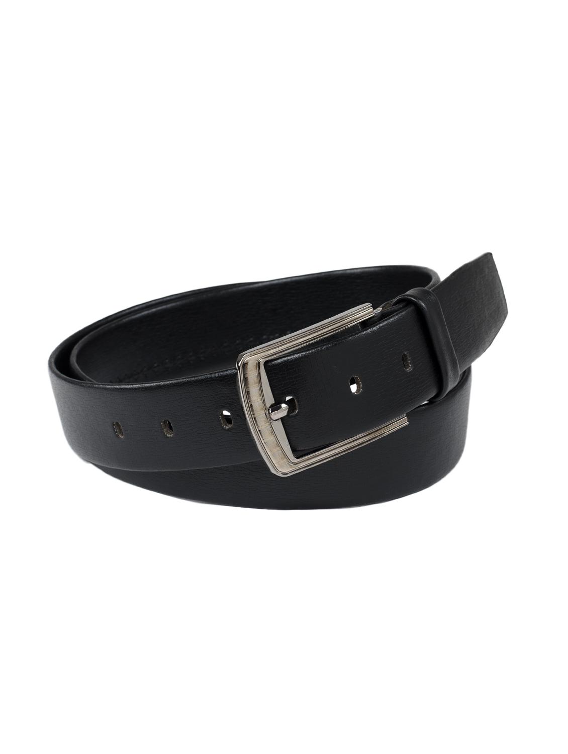 black leatherette belt - 15398244 - Zoom Image - 2