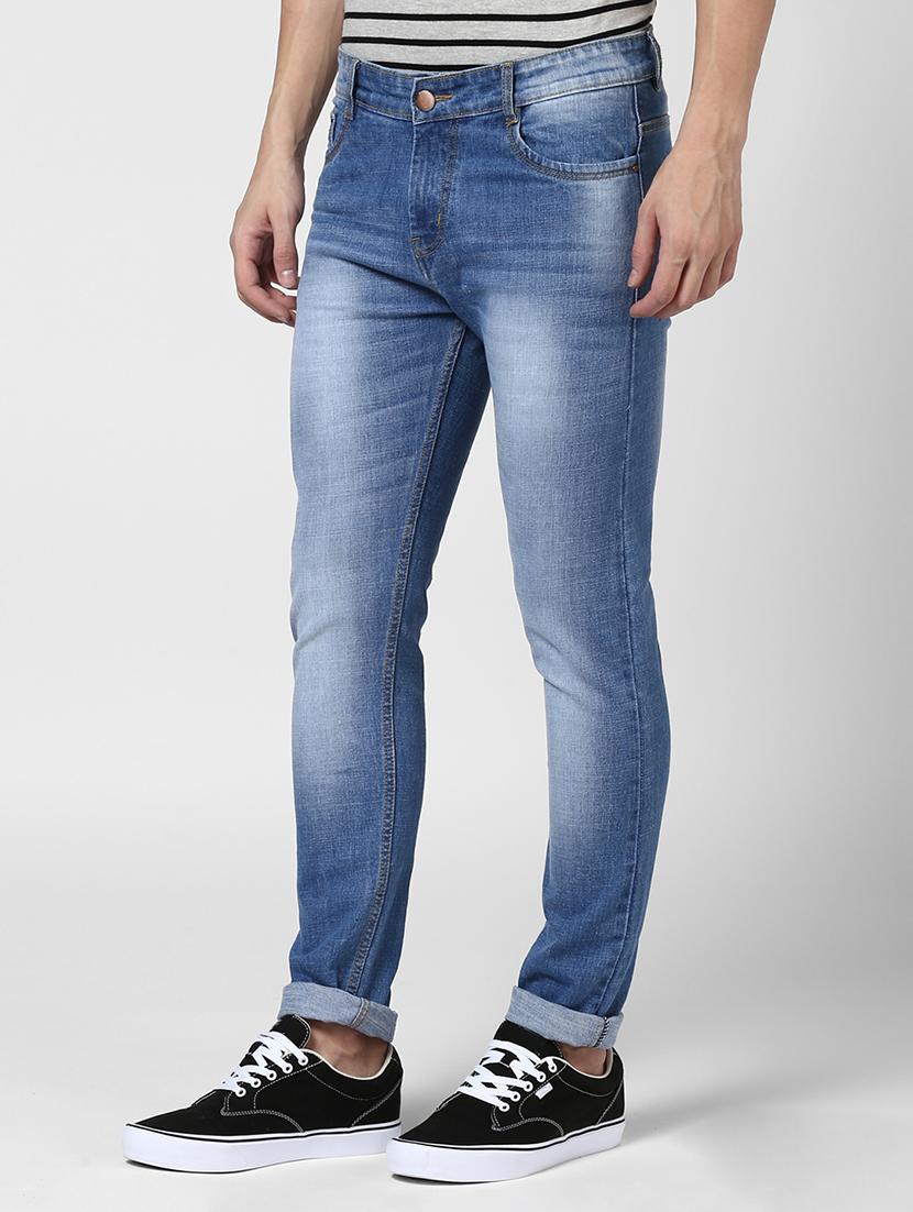 blue denim washed jeans - 15398763 - Zoom Image - 2