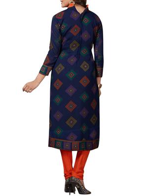 Printed unstitched combo suit - 15400910 - Standard Image - 5