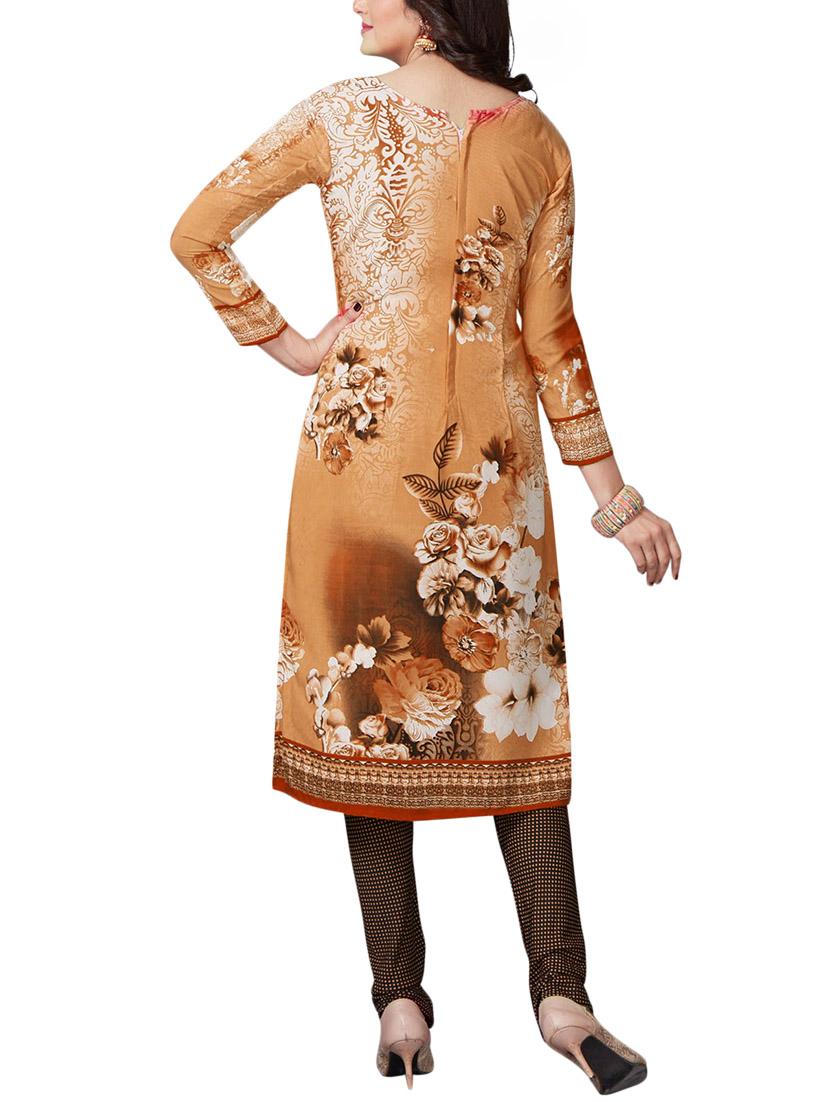 Printed unstitched combo suit - 15400922 - Zoom Image - 5