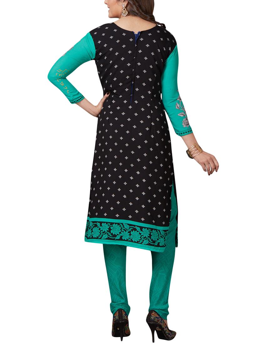 Printed unstitched combo suit - 15400986 - Zoom Image - 5