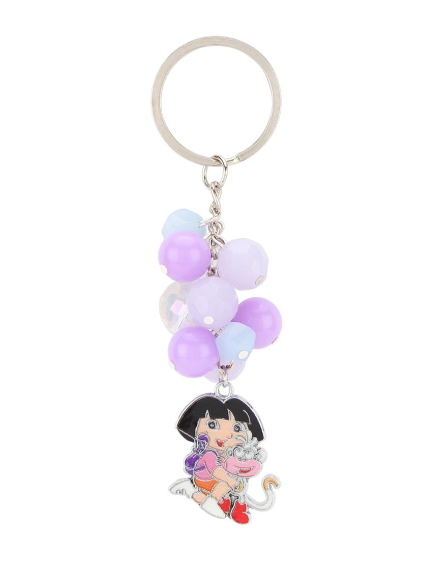 purple plastic necklace set jewellery - 15405889 - Zoom Image - 2