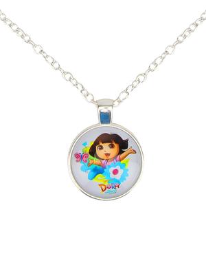 pink plastic necklace set jewellery - 15405896 - Standard Image - 2