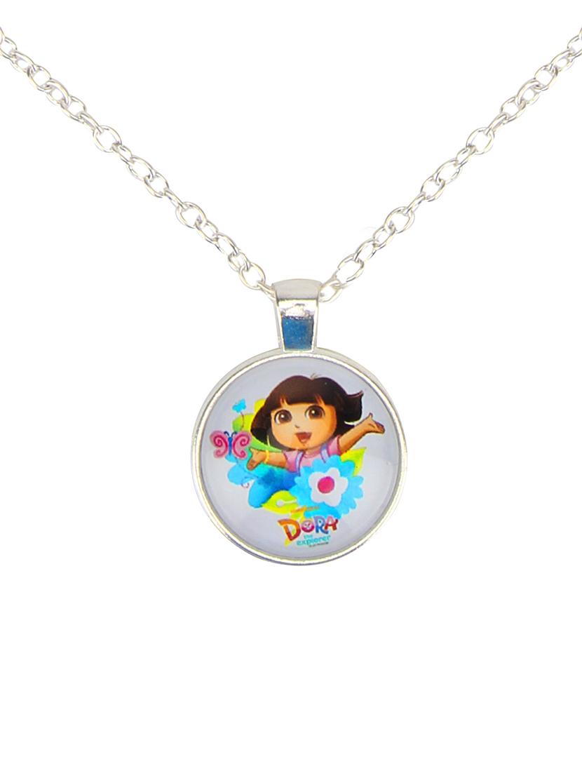 pink plastic necklace set jewellery - 15405896 - Zoom Image - 2