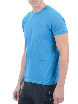blue cotton blend t-shirt - 15406588 - Standard Image - 2