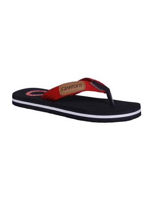 black Fabric toe separator flip flops - 15409993 - Standard Image - 2