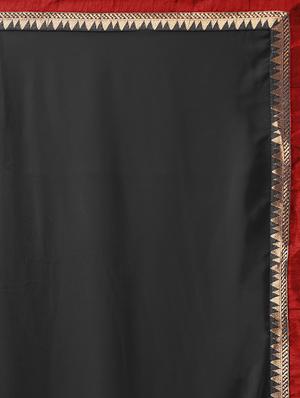 embroidered lace border saree with blouse - 15411067 - Standard Image - 5