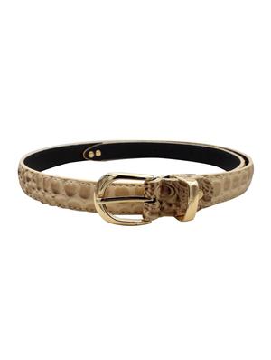 beige leatherette (pu belt - 15411501 - Standard Image - 2