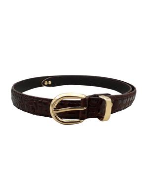 brown leatherette (pu belt - 15411503 - Standard Image - 2