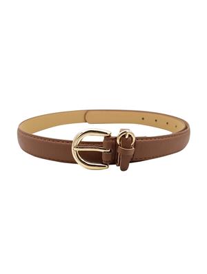 brown leatherette (pu belt - 15411506 - Standard Image - 2