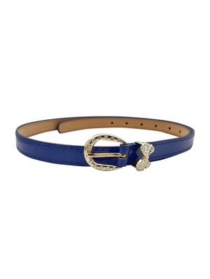 blue leatherette (pu belt - 15411523 - Standard Image - 2