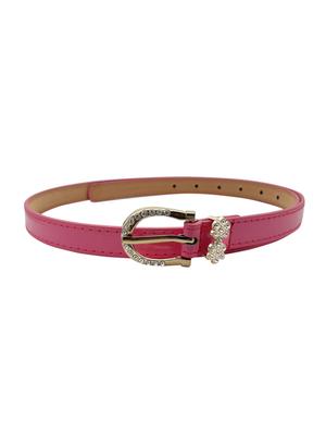 pink leatherette (pu belt - 15411541 - Standard Image - 2