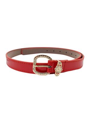 red leatherette (pu belt - 15411557 - Standard Image - 2