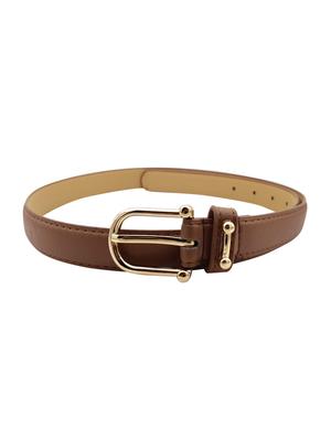 brown leatherette (pu belt - 15411587 - Standard Image - 2
