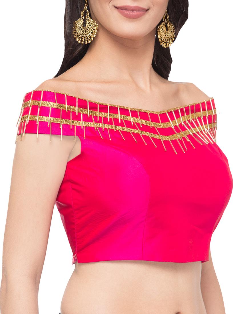 Golden embellished blouse - 15411604 - Zoom Image - 2