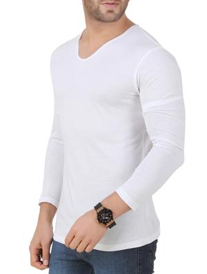 white cotton t-shirt - 15412174 - Standard Image - 2