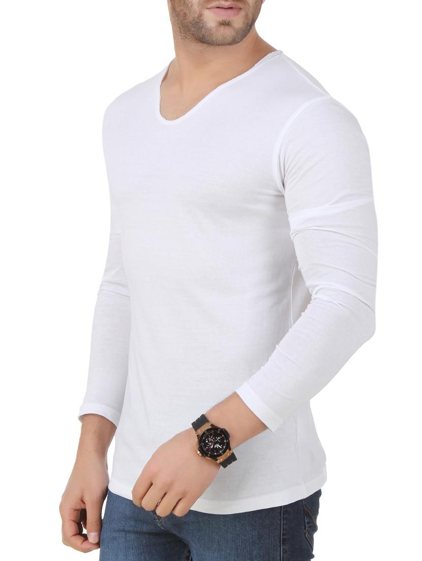 white cotton t-shirt - 15412174 - Zoom Image - 2