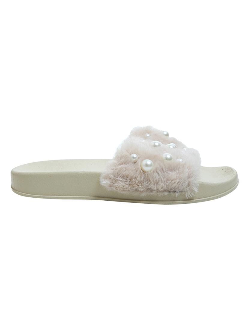 beige slip on flip flop - 15413022 - Zoom Image - 2