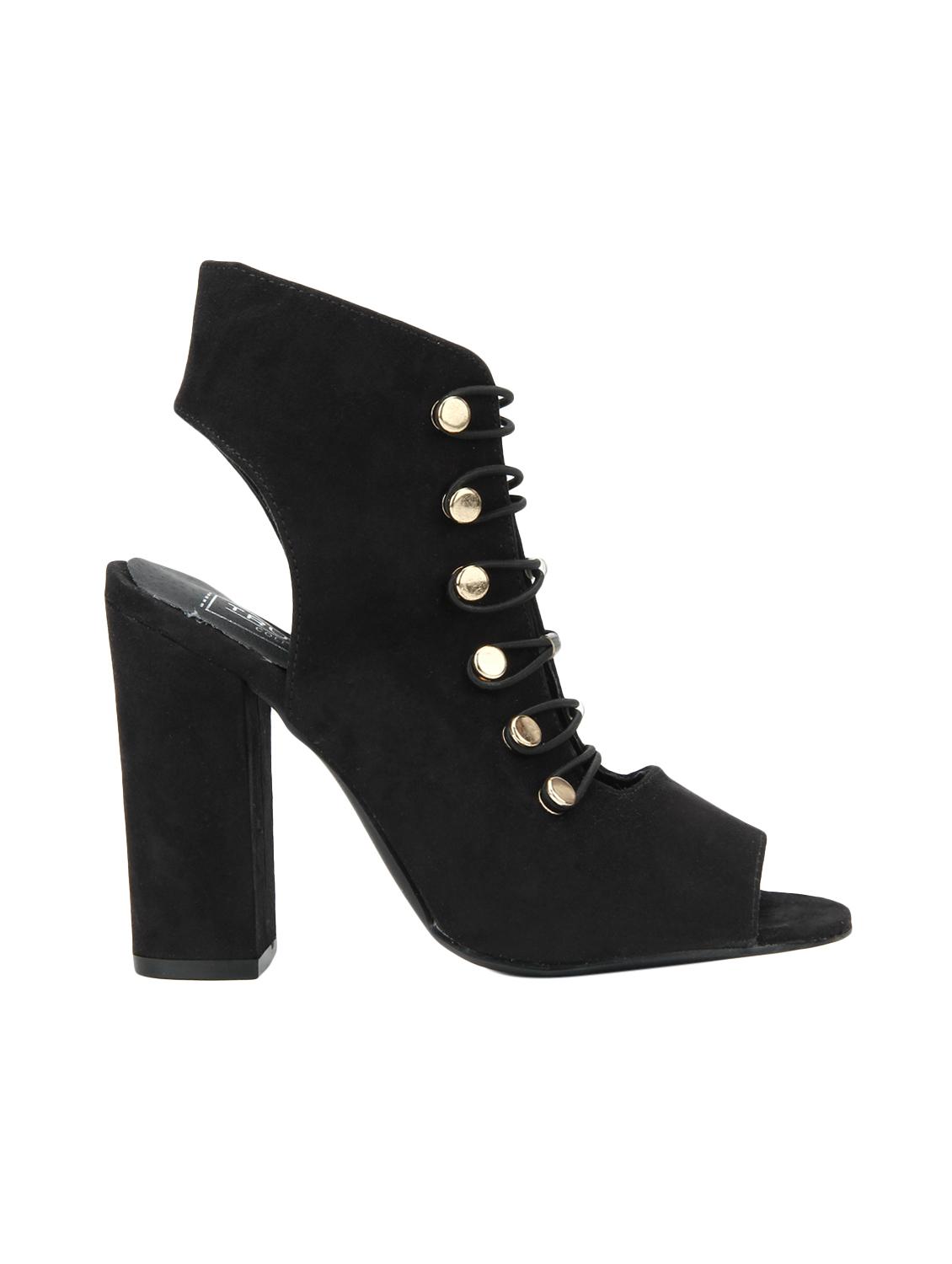black lace-up sandals - 15413170 - Zoom Image - 2