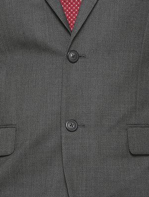 grey polyester single breasted blazer - 15413334 - Standard Image - 5