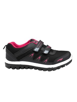 black slip on mesh sports shoes - 15413373 - Standard Image - 2